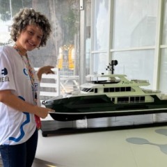 Barco-escola: auditório do JAQ H1 é inaugurado com protagonismo de alunos da rede pública do Pará. Foto: Divulgação