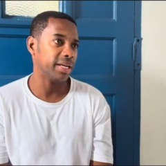 Robinho na P2 de Tremembé. Foto: Conselho da Comunidade/Reprodução