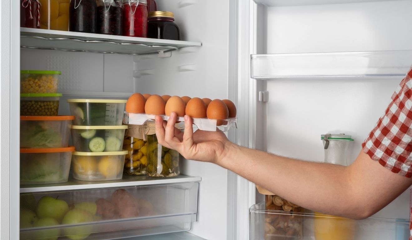 Temperatura, recipiente e posição influenciam diretamente na durabilidade e qualidade dos ovos. Foto: Freepik