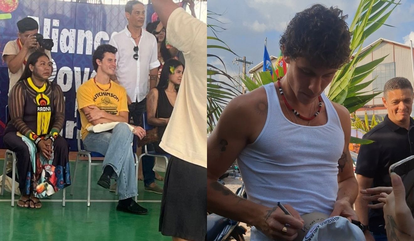 Cantor atendeu fãs e participou da Cúpula dos Povos. Foto: Reprodução Cantor atendeu fãs e participou da Cúpula dos Povos. Foto: Reprodução