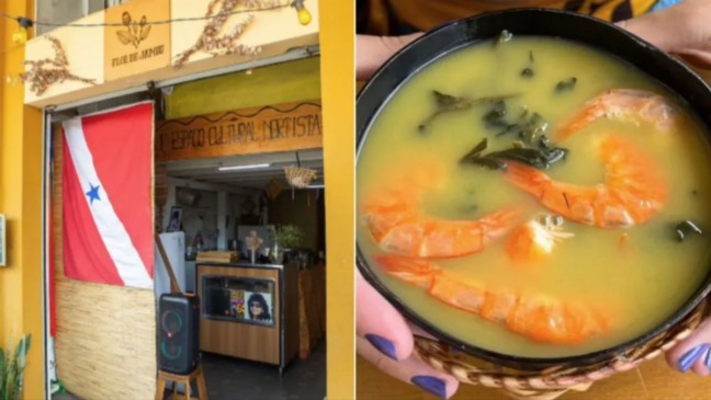 Restaurante Flor de Jambu, no Centro de BH, denuncia ataques xenofóbicos após viralização de post com comentários de ódio. Foto: Mateus Baranowski/Divulgação