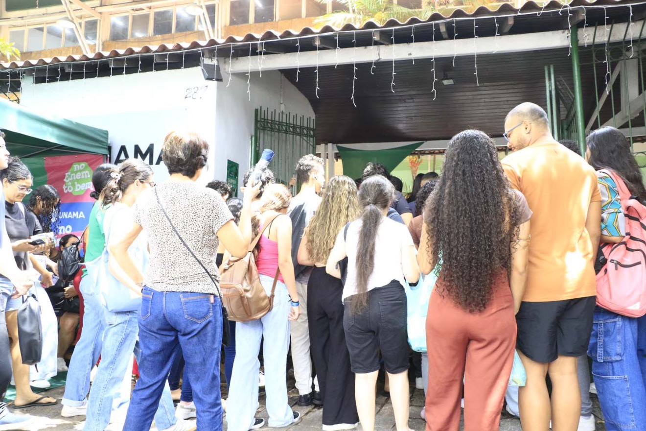 Movimento intenso e histórias inspiradoras marcam 2º dia do Enem no Pará. Foto: Antonio Melo Movimento intenso e histórias inspiradoras marcam 2º dia do Enem no Pará. Foto: Antonio Melo