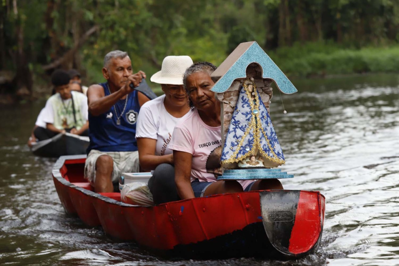 Belém, Pará, Brasil, CIDADE. 108 Círio de Caraparu, procissão. 08-12-2025 Foto: Wagner Almeida / Diário do Pará. Belém, Pará, Brasil, CIDADE. 108 Círio de Caraparu, procissão. 08-12-2025 Foto: Wagner Almeida / Diário do Pará.