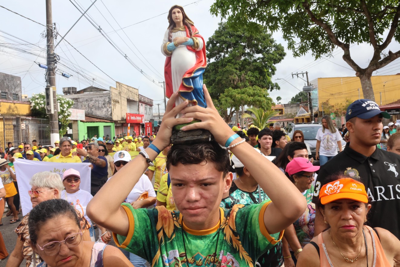 Círio de Nossa Senhora do Ó reforça fé e esperança em Mosqueiro. Foto: Irene Almeida/Diário do Pará. Círio de Nossa Senhora do Ó reforça fé e esperança em Mosqueiro. Foto: Irene Almeida/Diário do Pará.