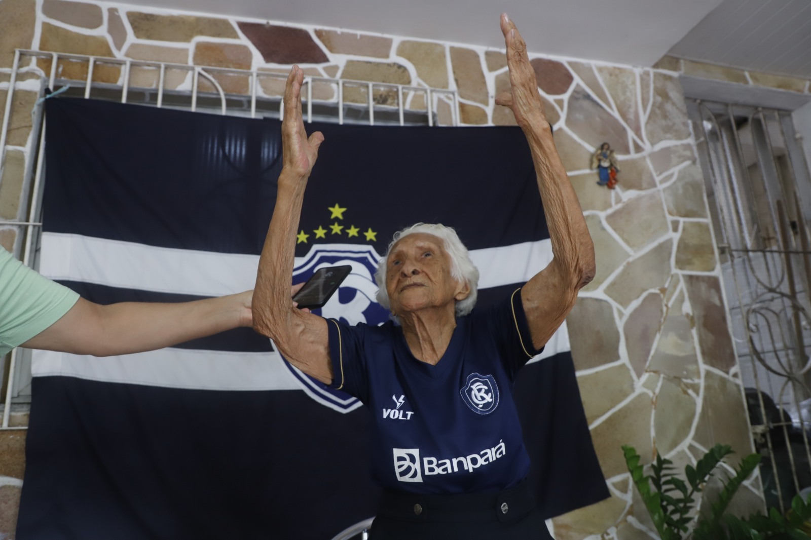100 anos, futebol e Dona Luzialva do Remo