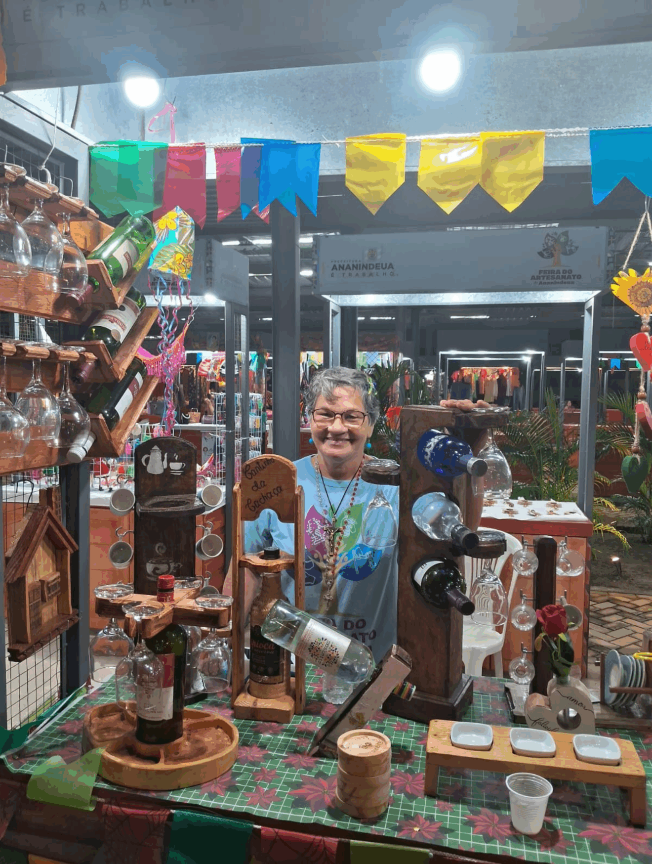 Vanja Brunetta, empreendedora &agrave; frente da VV Carpintaria Criativa