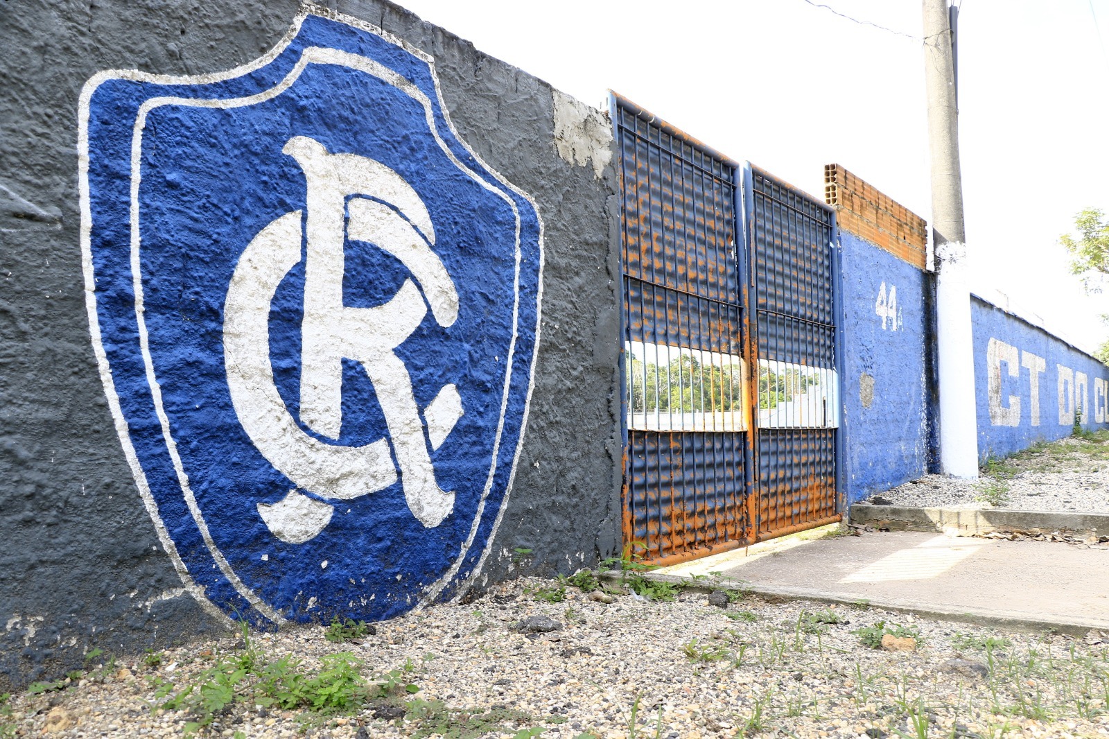 Atual estado do CT do Remo. Foto: Ricardo Amanajás