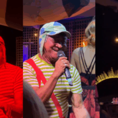 Chavinho do Amendoim. Fotos: Reprodução / Instagram @acaibiruta e @chaves_paraense65