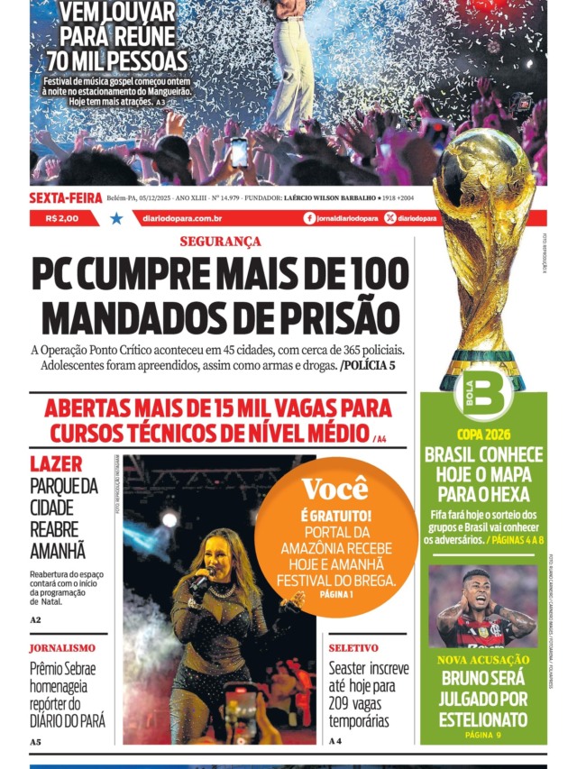 Edição do dia 05/12/2025