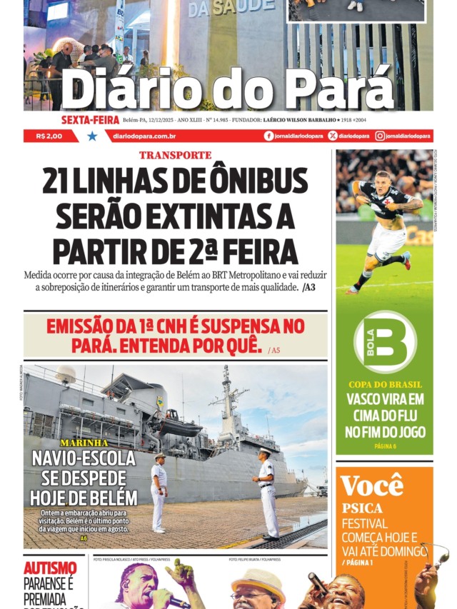 Edição do dia 12/12/2025