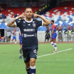 Yago Pikachu garante virada do Remo com seu segundo gol na temporada - Foto: Irene Almeida/ Diario do Pará 