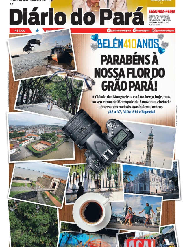 Capa da Edição Eletrônica - 12/01/2026