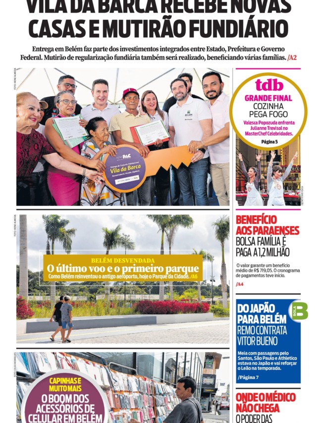 Capa da Edição Eletrônica - 20/01/2026