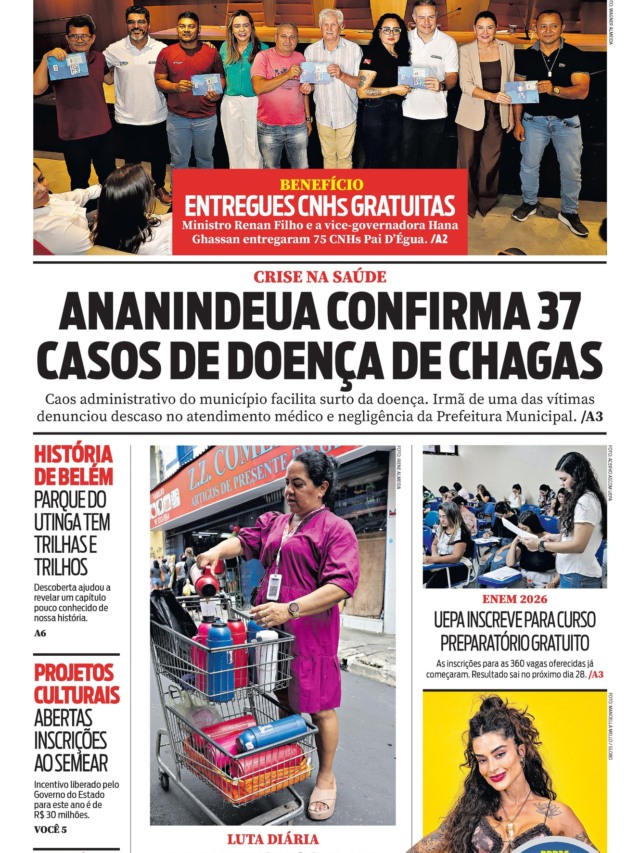 Capa da Edição Eletrônica - 21/01/2026