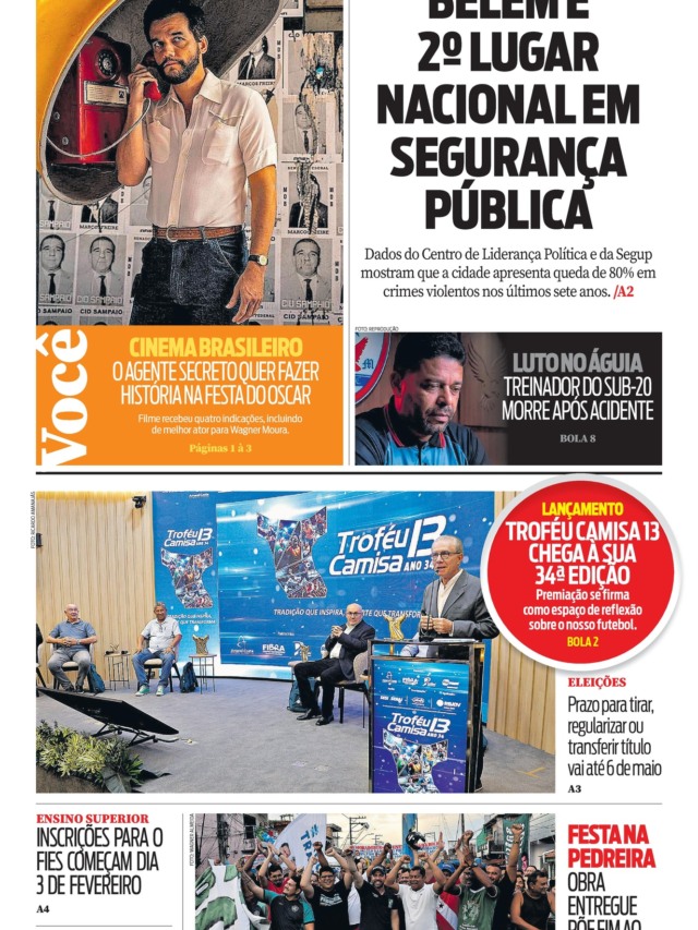 Capa da Edição Eletrônica - 23/01/2026