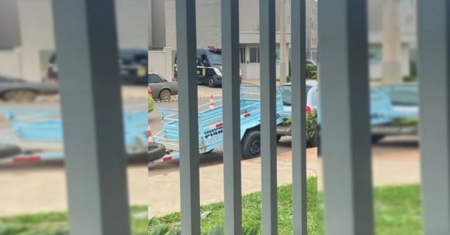 Residência em Samambaia onde ocorreu o crime brutal contra a adolescente de 14 anos.