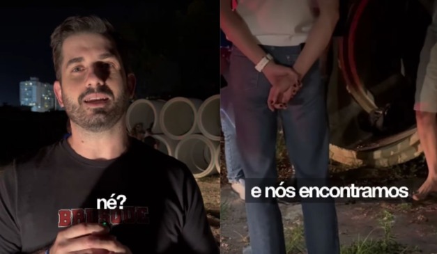 Registro com moradora de rua repercute e provoca críticas e apoio. Foto: Reprodução