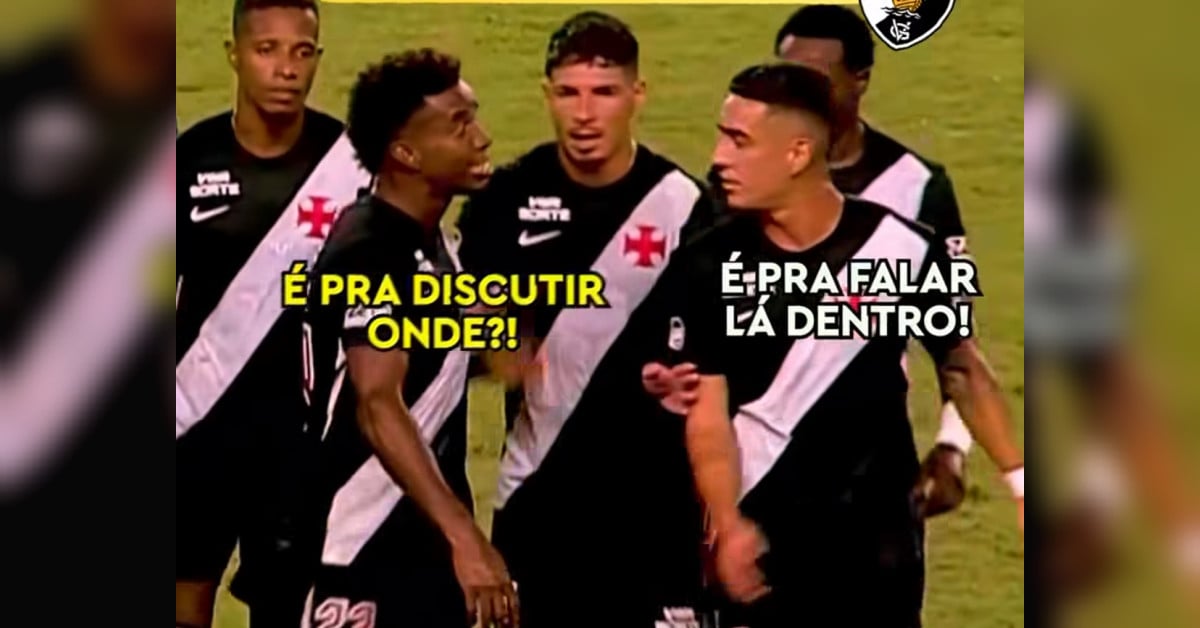 Contra o Paysandu, atletas do Vasco brigam; veja leitura labial