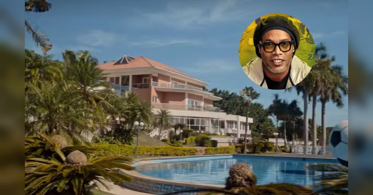 Refúgio milionário de Ronaldinho Gaúcho no Sul chama atenção