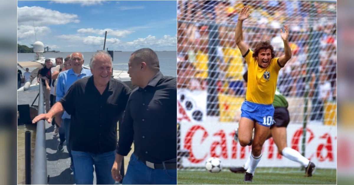 Tomou açaí, ficou! Zico volta ao Pará e agita fãs em Barcarena