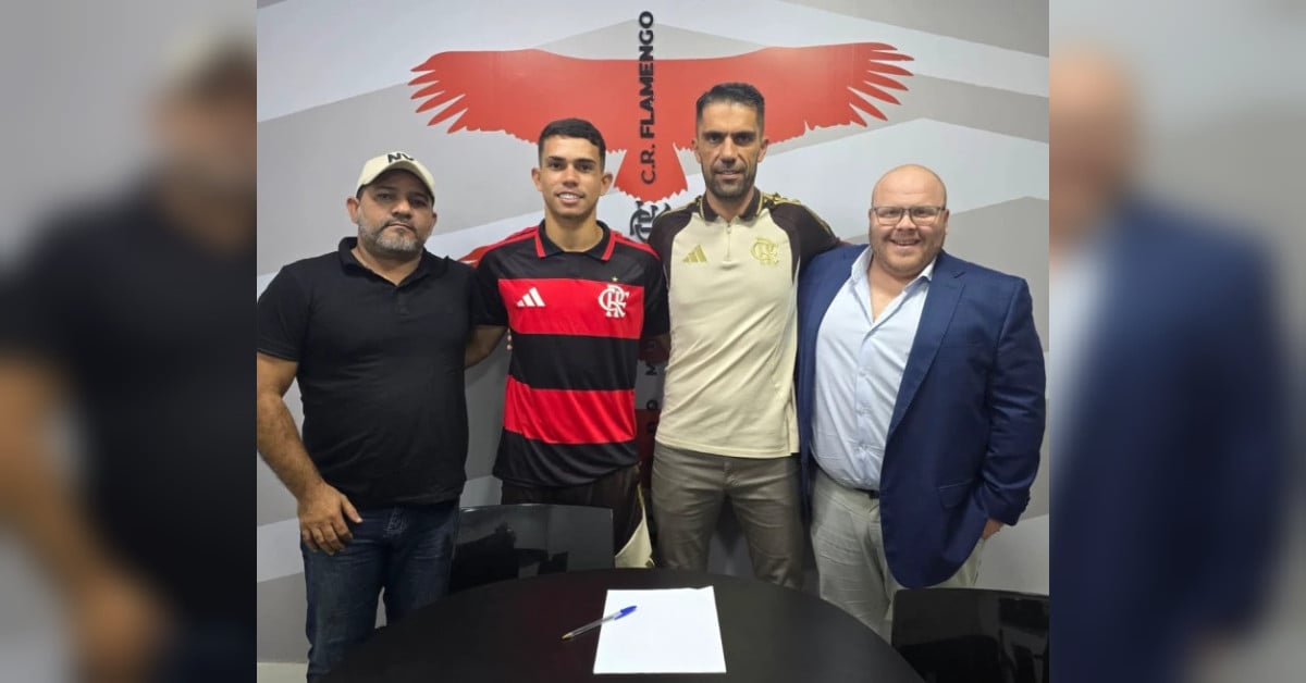 Promessa do Paysandu já veste a camisa do Flamengo