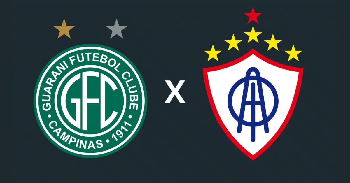 Guarani x Itabaiana-SE: onde assistir ao vivo no YouTube