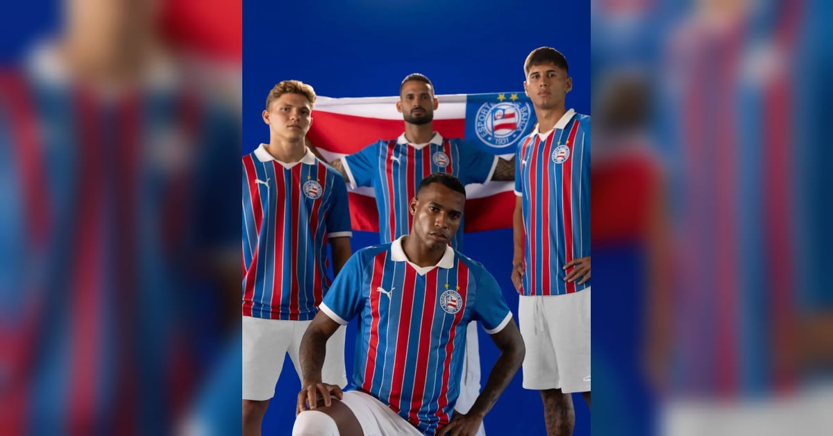 Bahia estreia nova camisa contra o Remo na Copa do Brasil; confira