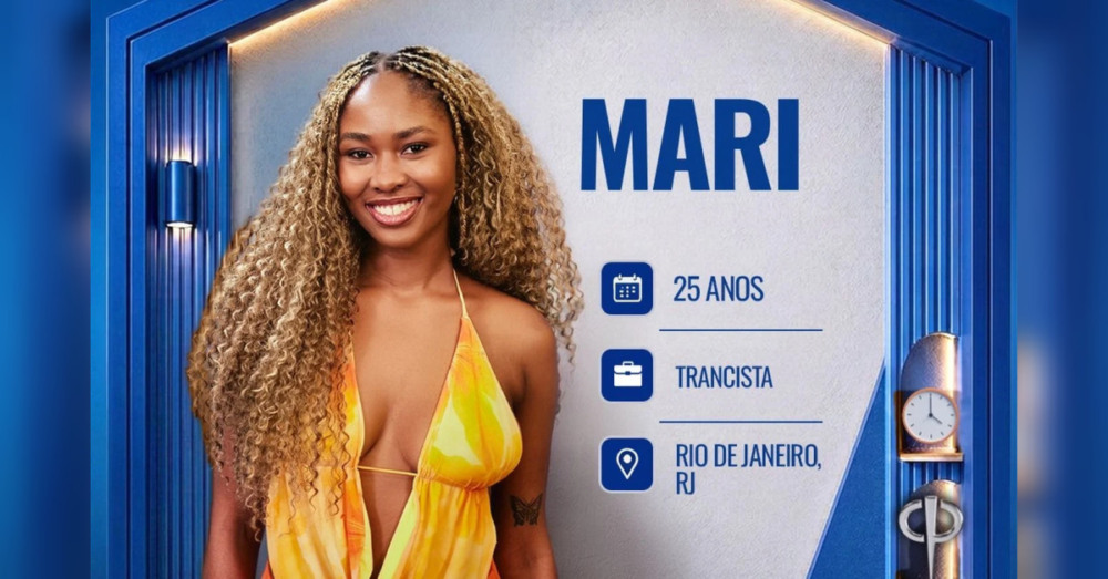 Mariana Bernardino (Mari) - Trancista de 25 anos e dona de um salão especializado em cabelos afro na zona norte do Rio de Janeiro. Foto: Divulgação/ TV Record