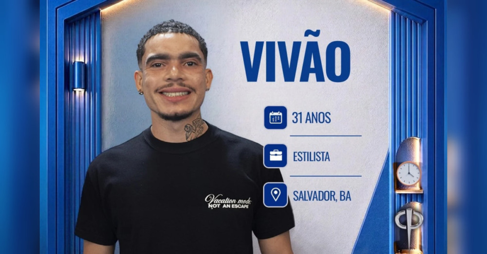 Alexandre Vivão Estilista de 31 anos com trajetória artística iniciada nas ruas de Salvador e carreira consolidada em São Paulo. Foto: Divulgação/ TV Record