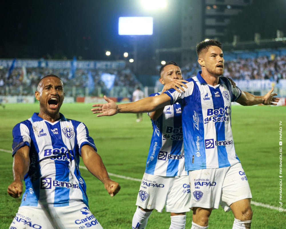 O Paysandu atropelou o Belo. Foto: Jorge Lu&iacute;s Totti/Paysandu