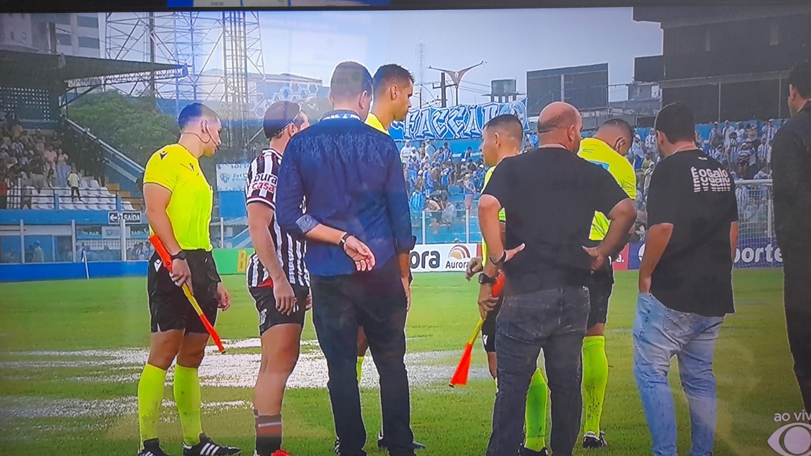 Paysandu x Anápolis: temporal paralisa jogo na Curuzu