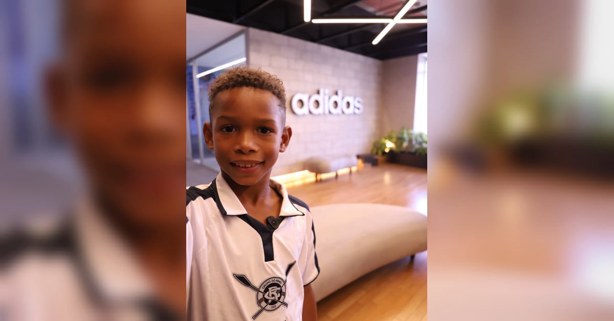 Aos 8 anos, promessa do Remo fecha com a Adidas e agita as redes