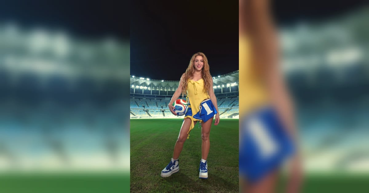 Shakira faz do Maracanã palco de novo hino da Copa do Mundo 2026