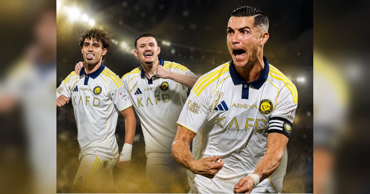 Cristiano Ronaldo marca 100º gol na Arábia Saudita em vitória do Al Nassr