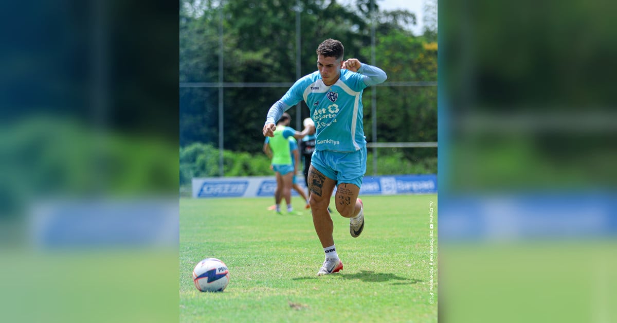 Volante do Paysandu fala em foco total na Série C antes de ida ao Flamengo