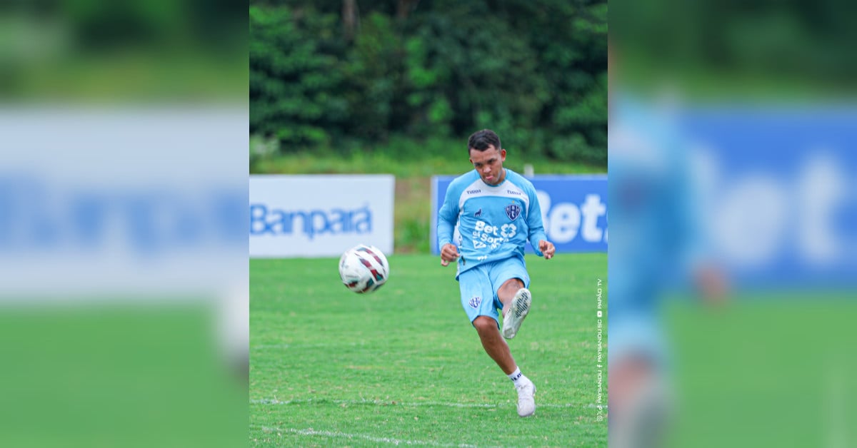 Joia do Paysandu passa por cirurgia após fratura e tem retorno previsto