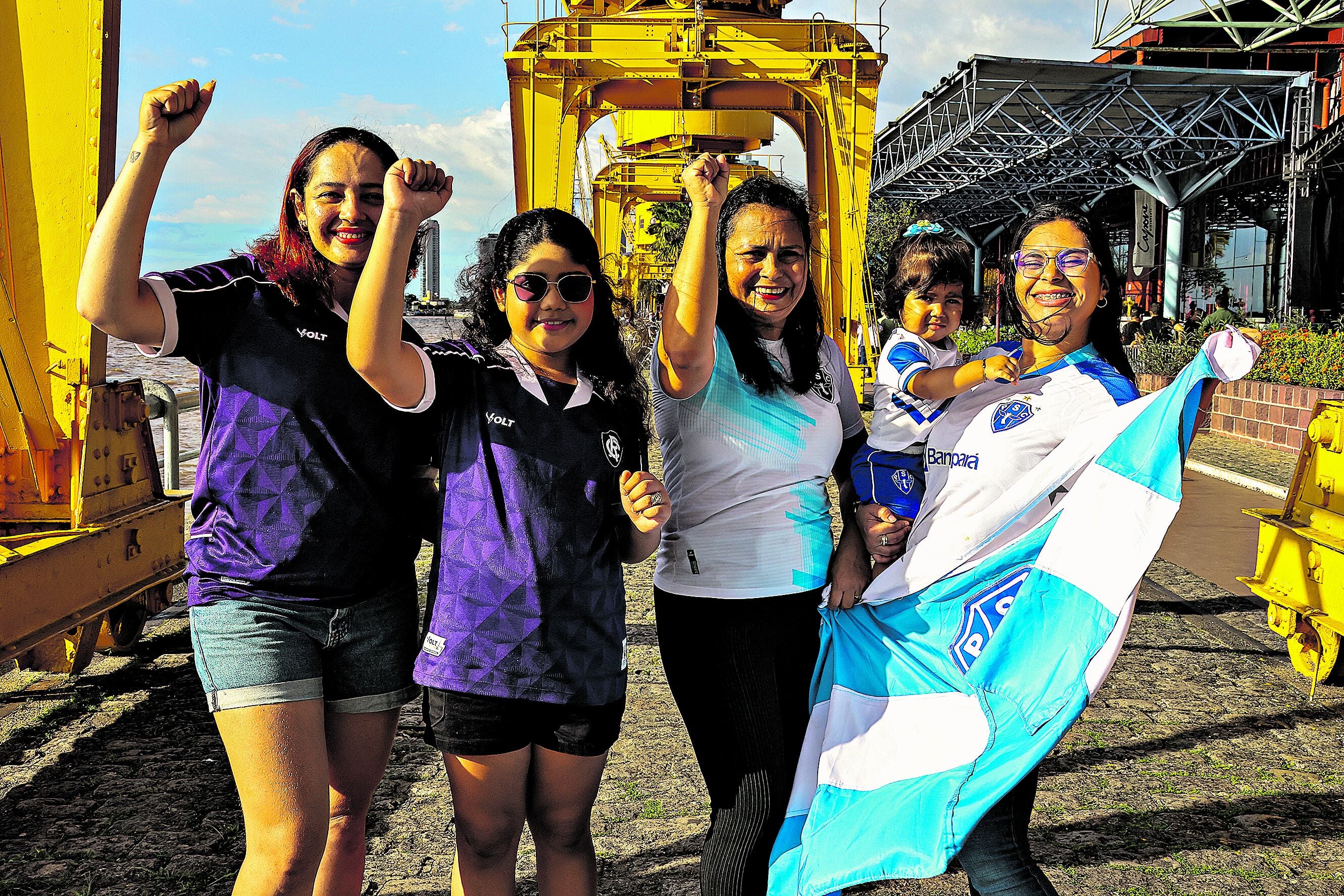 No Pará, o futebol também tem voz, abraço e coração de mãe