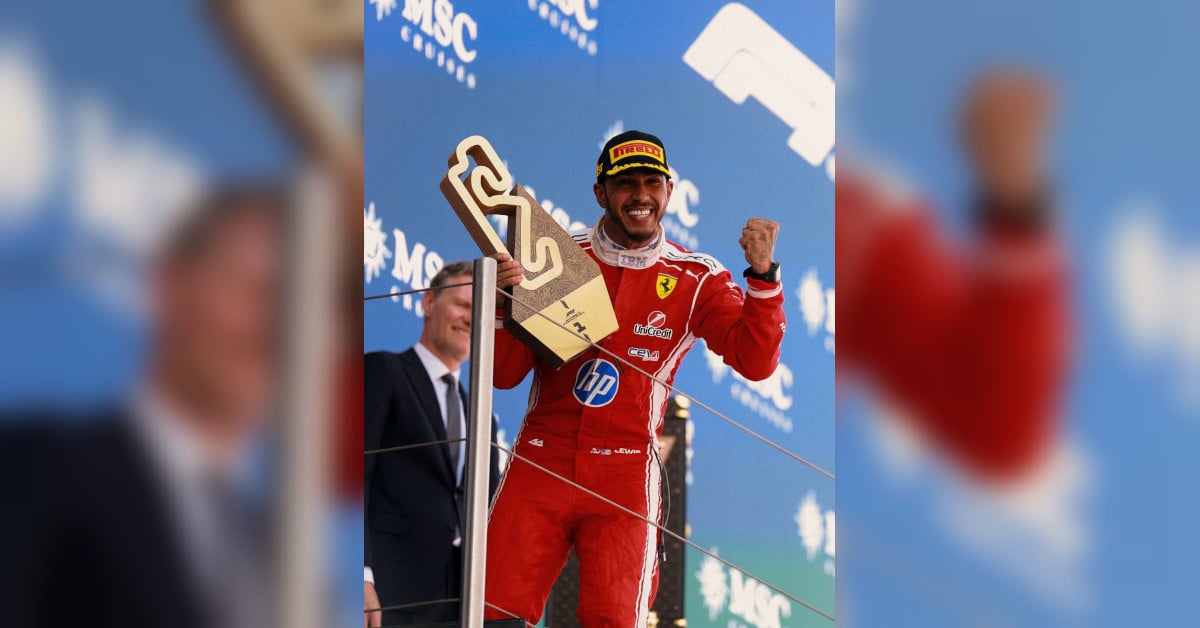 Hamilton quebra jejum de 686 dias e vence pela Ferrari em corrida histórica na F1