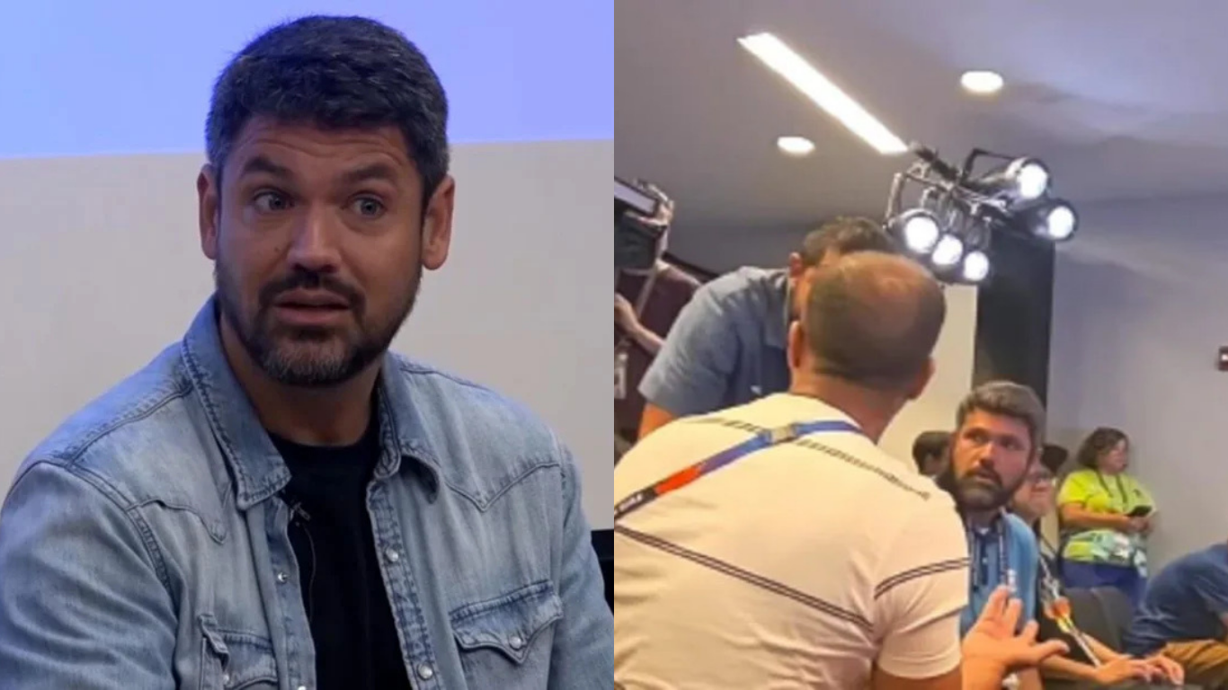 Repórter da Globo se pronuncia após confusão em coletiva de Marrocos; veja o que disse