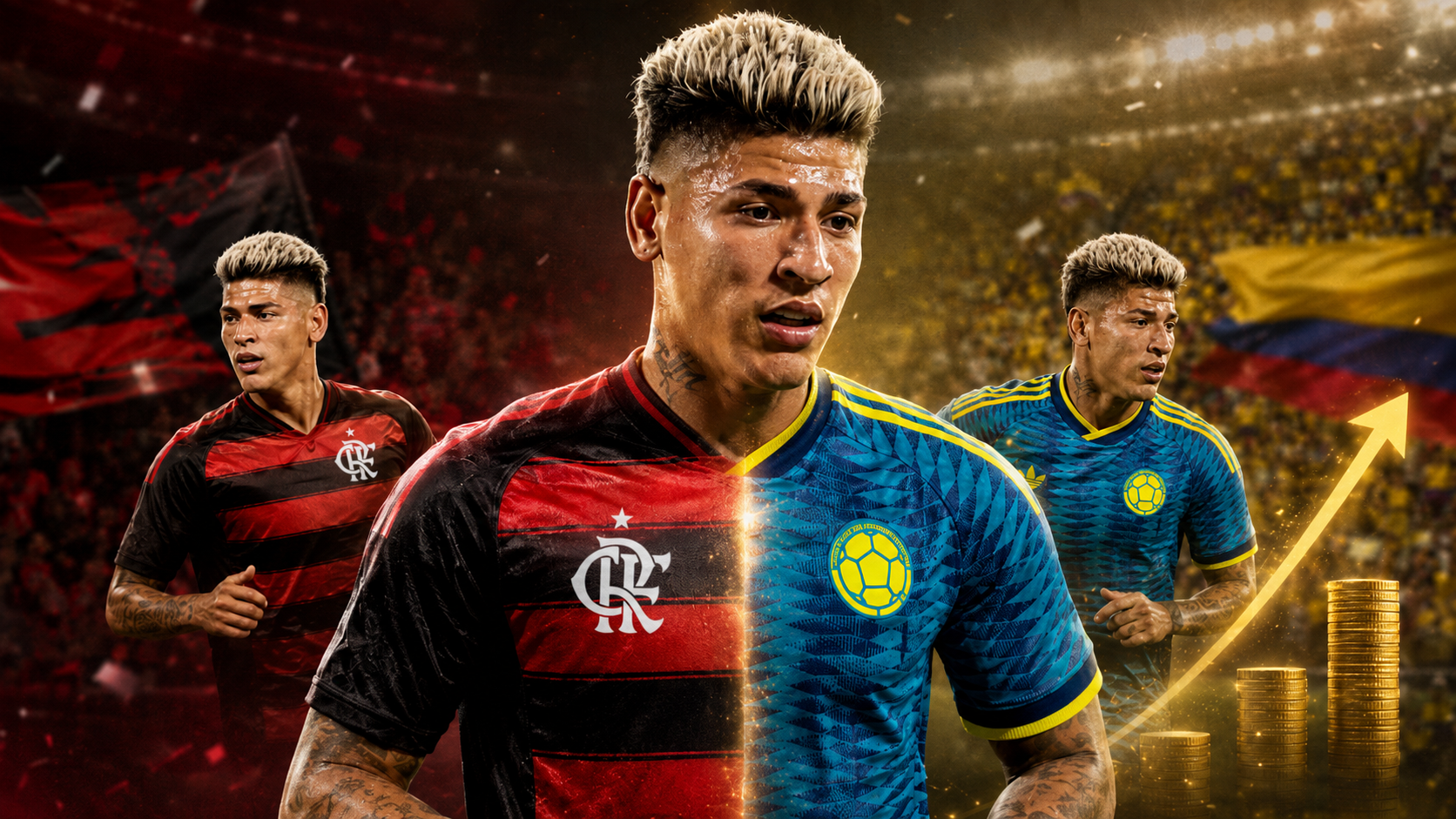 Carrascal rende R$ 103 mil ao Flamengo sem entrar em campo; entenda