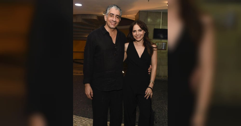 Michel Melamed e Letícia Colin aparecem juntos em registro publicado nas redes sociais. Foto: Reprodução/Instagram