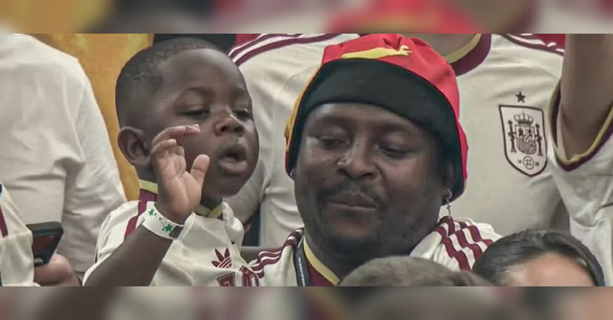 Irmão de três anos de Lamine Yamal comemora vaga da Espanha na final e viraliza