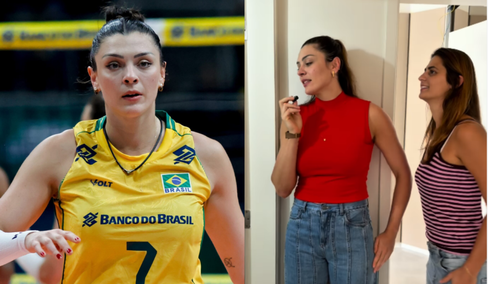 Rosamaria Montibeller visita a cobertura comprada com a namorada, Cristal Mastrangelo, no Rio de Janeiro. Foto: Reprodução / Instagram