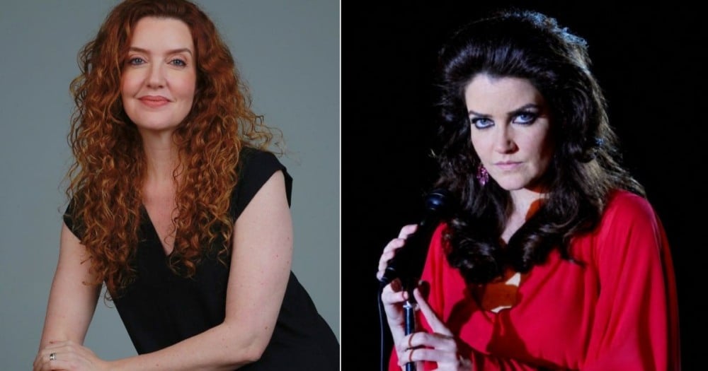 Conhecida por interpretar Maysa na Globo, Larissa Maciel completa 49 anos com trabalhos recentes no teatro e na série “Amor em Ruínas”. Fotos: Reprodução/Instagram