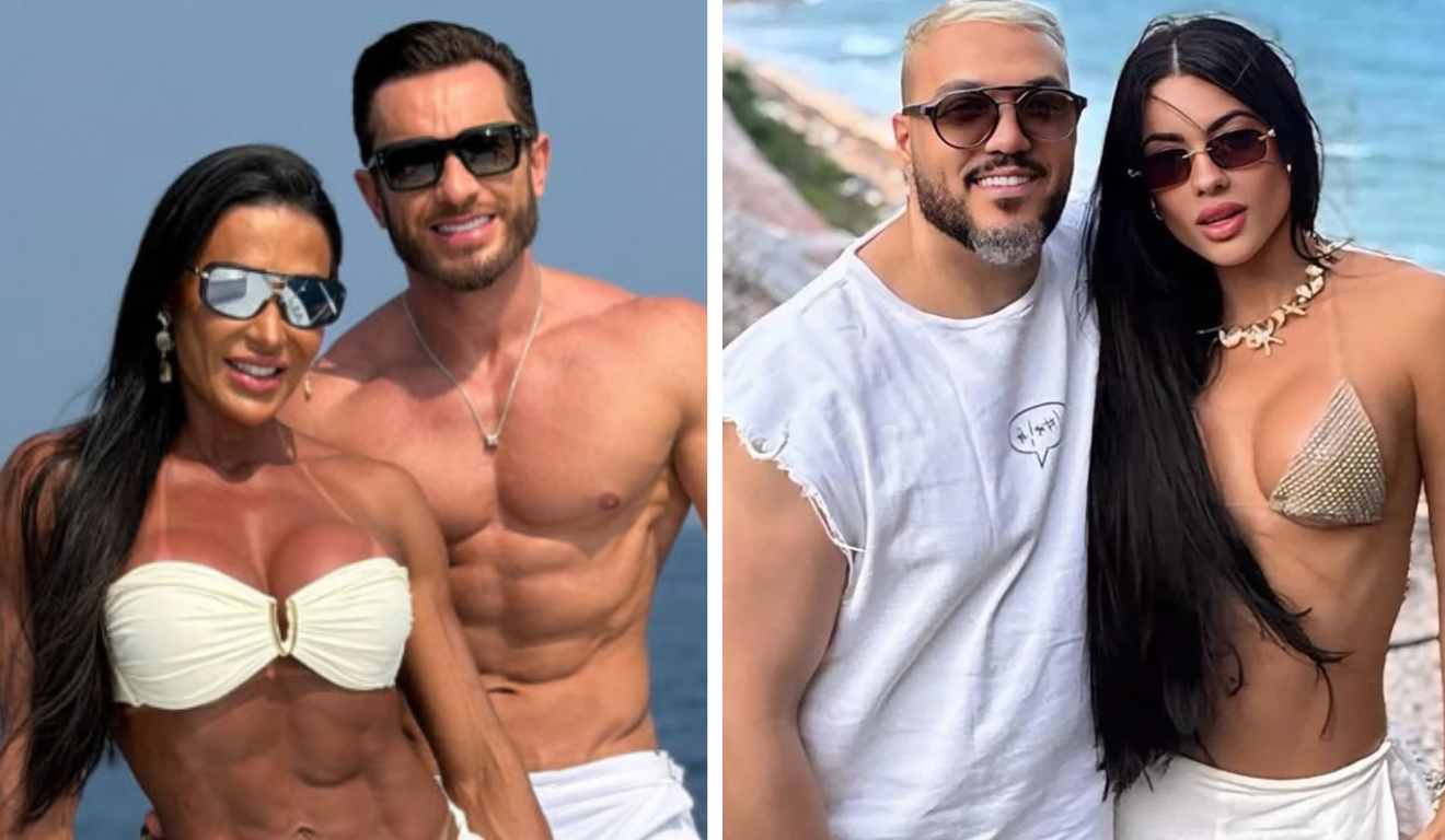 Belo é flagrado com outra mulher em shopping; Gracyanne Barbosa termina namoro no mesmo dia