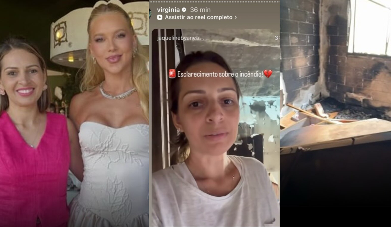 Com fortuna de R$ 400 milhões, Virginia pede doações após incêndio na casa de babá