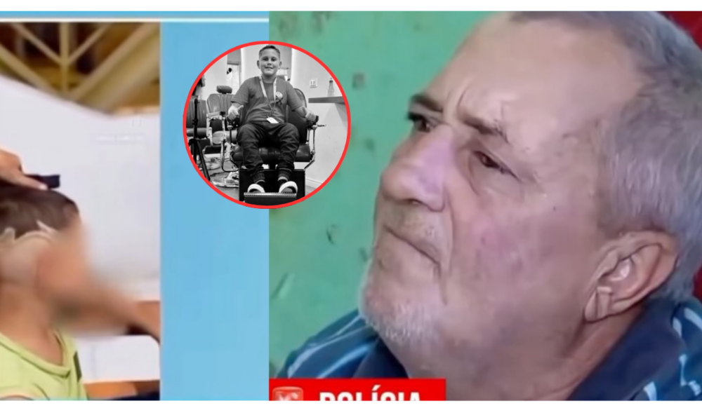 Em entrevista, pai de Barbeiro Mirim afirmou que o adolescente estava “na bagaceira”. Foto: Reprodução