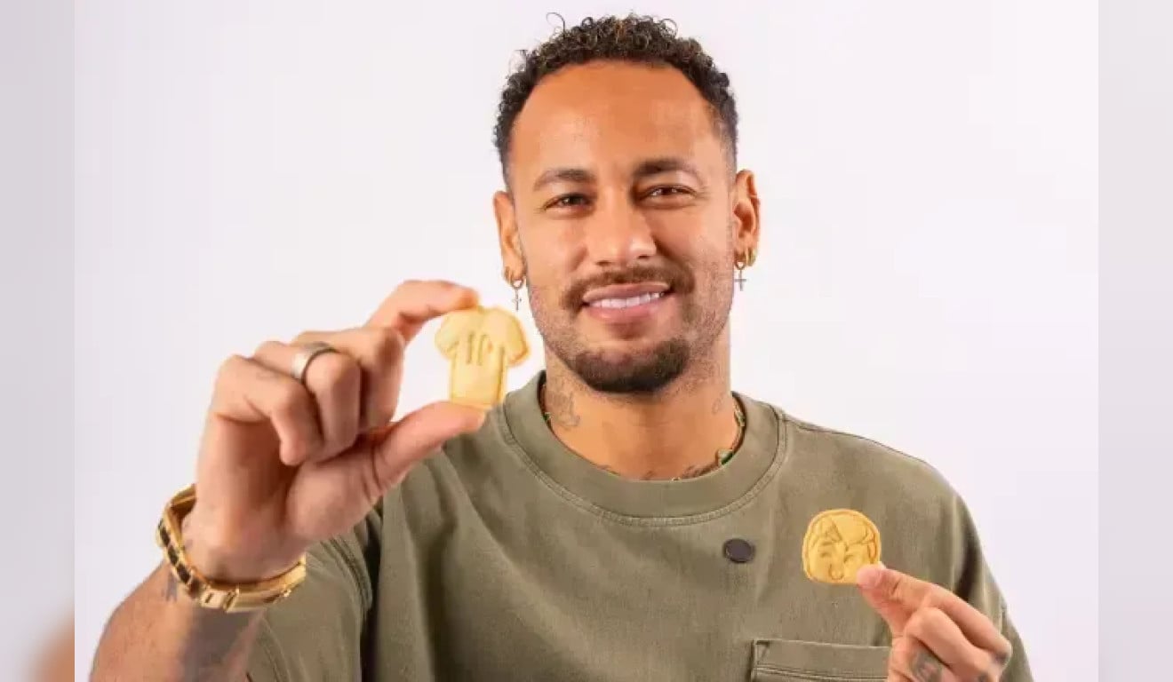 Neymar lança bolachas personalizadas com formatos inusitados; veja fotos