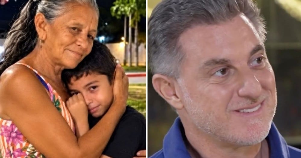 Luciano Huck manifesta apoio a Matheus, de 9 anos, e defende o respeito às diferenças políticas após a abordagem de uma influenciadora. Fotos: Reprodução/Instagram