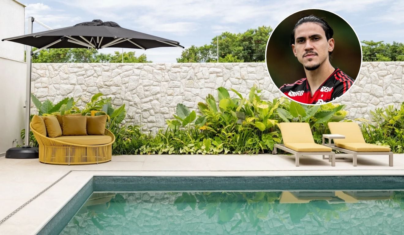 Pedro, do Flamengo, reformou mansão comprada em leilão que virou alvo de disputa judicial